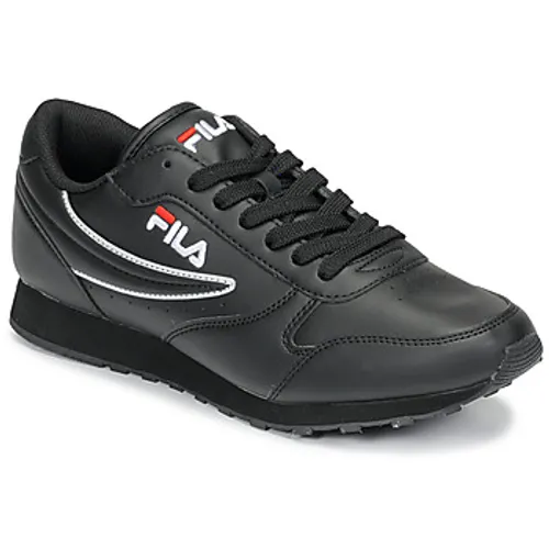 Fila  ORBIT LOW  men's Shoes (Trainers) in Black