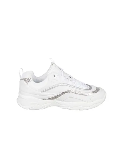 Fila Ray F Womens White Trainers Leather