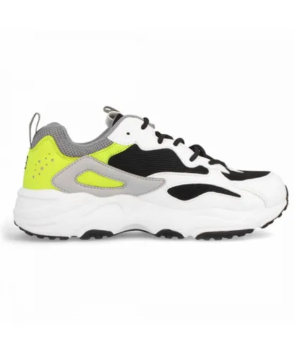 Fila Ray Tracer Low Mens White Trainers