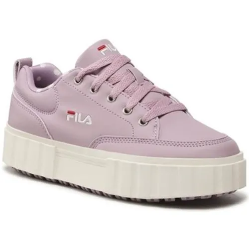 Fila  Sandblast  girls's Children's Shoes (Trainers) in Purple