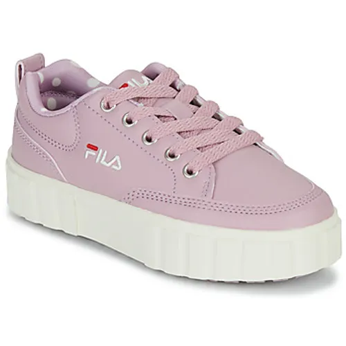 Fila  SANDBLAST  girls's Children's Shoes (Trainers) in Purple