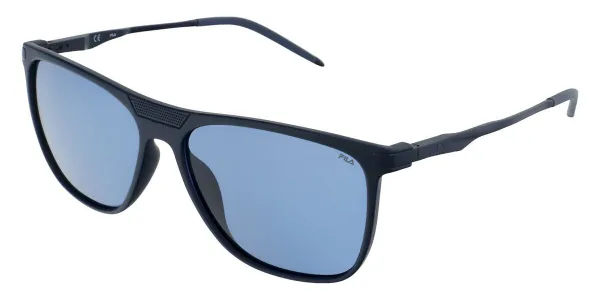 Fila SF9381 Polarized 7PAP Men's Sunglasses Blue Size 58