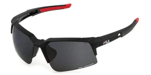 Fila SFI515 Polarized U28G Men's Sunglasses Black Size 67