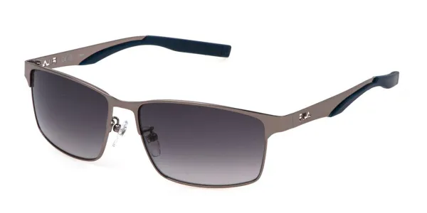 Fila SFI723 0509 Men's Sunglasses Silver Size 59