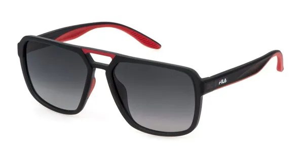 Fila SFI725 Polarized 968P Men's Sunglasses Grey Size 58