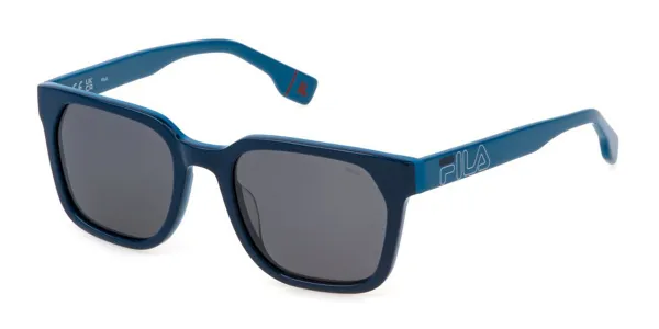 Fila SFI730V Polarized L84P Men's Sunglasses Blue Size 53