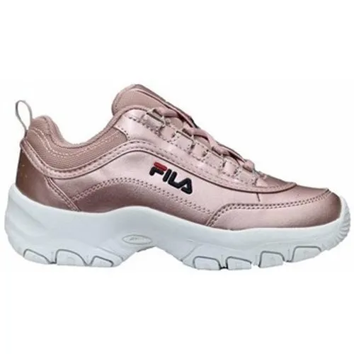 Fila  Strada F Low JR  boys's Children's Shoes (Trainers) in Pink
