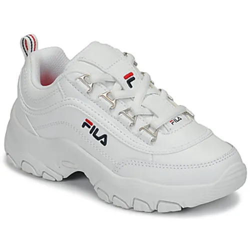 Fila  STRADA LOW KIDS  girls's Children's Shoes (Trainers) in White
