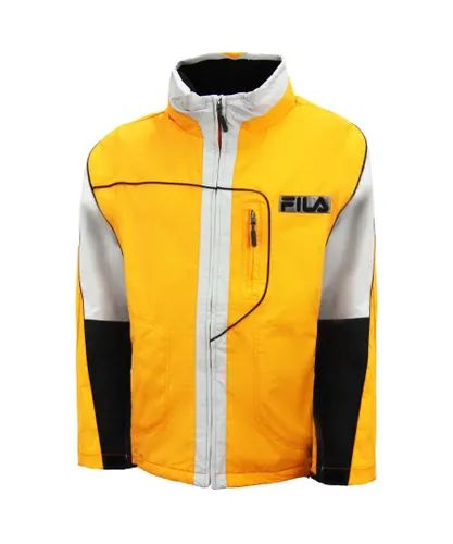 Fila Thermore Insulated Mens Grey/Yellow Snow Jacket
