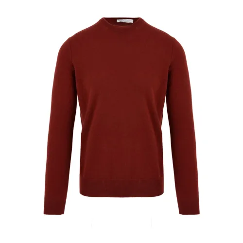 Filippo De Laurentiis , Cashmere Sweaters for Men ,Red male, Sizes:
