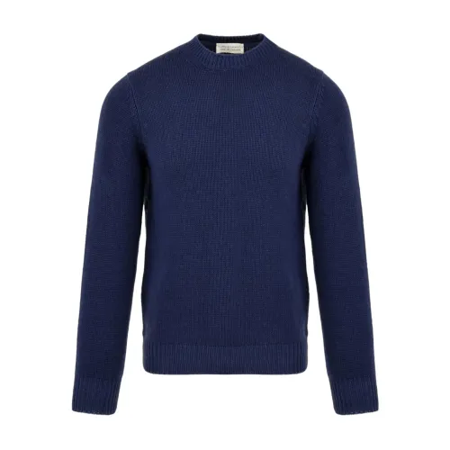 Filippo De Laurentiis , Indigo Sweater for Men ,Blue male, Sizes: