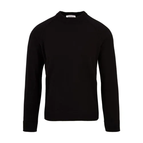 Filippo De Laurentiis , Y24195 002 Black Sweater for Men ,Black male, Sizes: