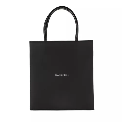 Filling Pieces Shopping Bags - Tote Bag Medium Nylon - black - Shopping Bags for ladies