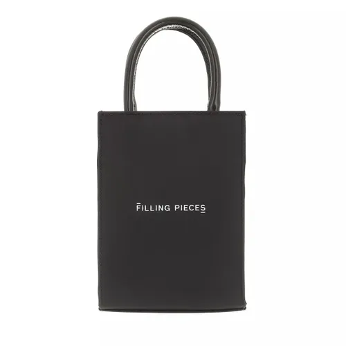 Filling Pieces Shopping Bags - Tote Bag Small Nylon - black - Shopping Bags for ladies