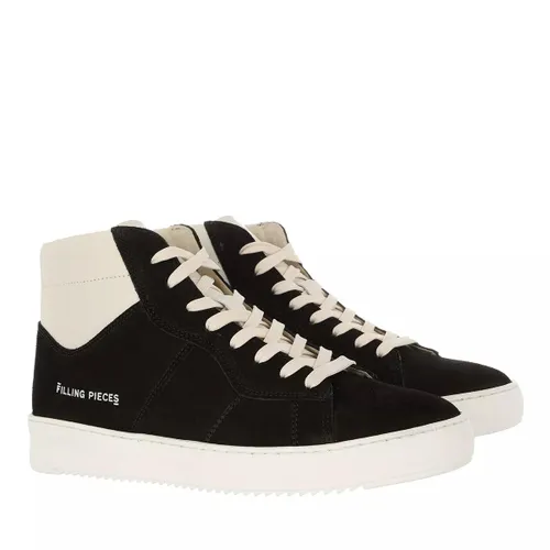 Filling Pieces Sneakers - Mid Court Suede - black - Sneakers for ladies