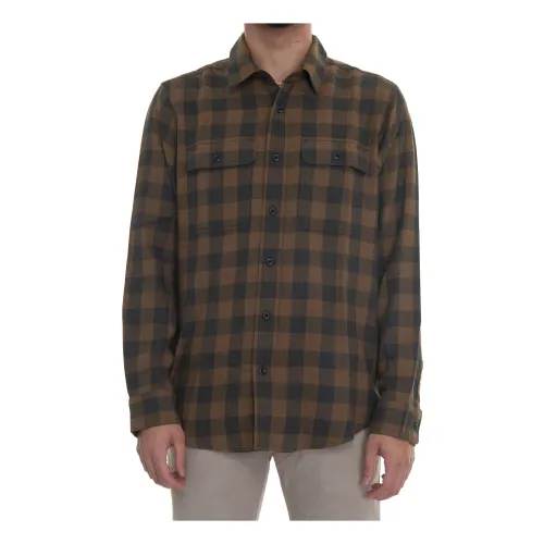 Filson , Casual shirt ,Brown male, Sizes: