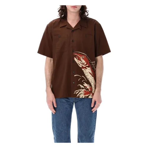 Filson , Men's Clothing Shirts Brown Ss24 ,Brown male, Sizes: