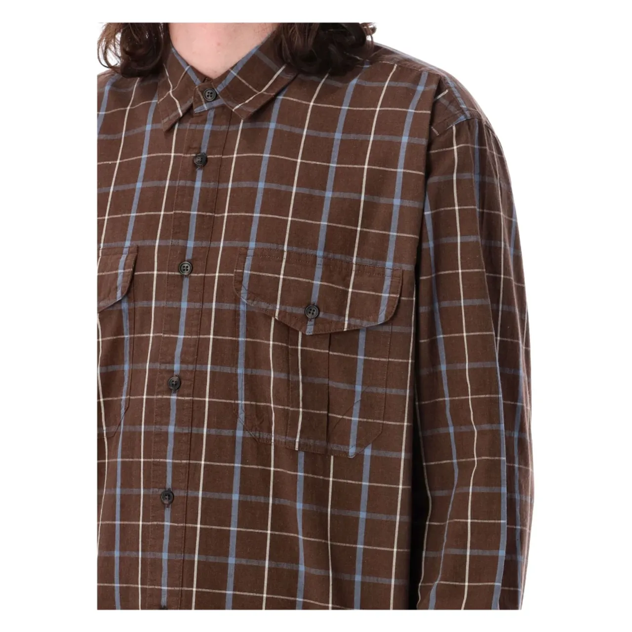 Filson , Men's Clothing Shirts Olive Check Ss24 ,Multicolor male, Sizes: