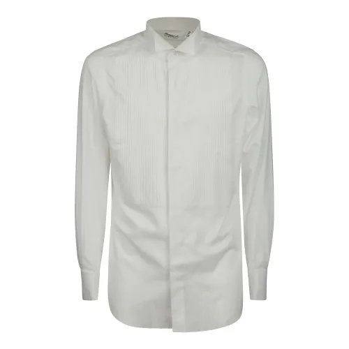Finamore , Formal Shirts ,White male, Sizes: