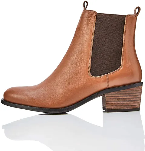 FIND Mid Heeled Leather