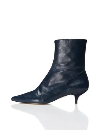 find. Women’s Ankle Boots with Kitten Heel and Zip