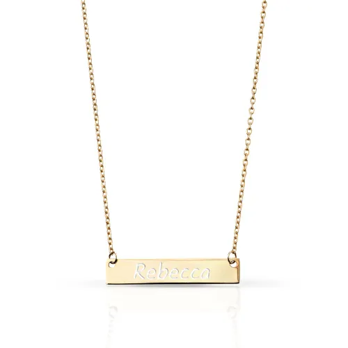 Fine Jewellery by John Greed 9ct Gold Bar Necklace