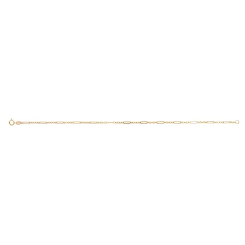 Fine Jewellery by John Greed 9ct Gold Mixed Length Link Bracelet