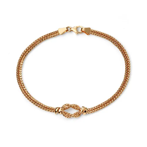 Fine Jewellery by John Greed 9ct Gold Rope Knot Bracelet
