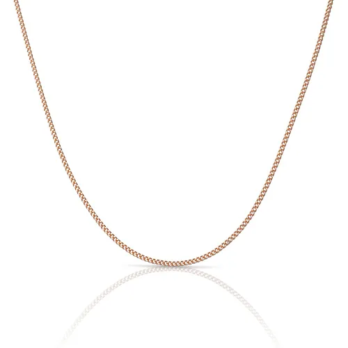 Fine Jewellery by John Greed 9ct Rose Gold Curb Chain