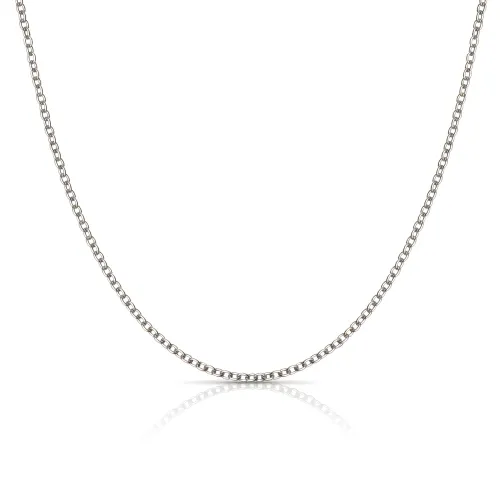 Fine Jewellery by John Greed 9ct White Gold Trace Chain