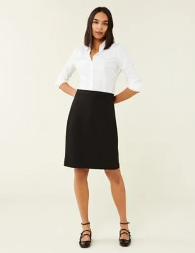 Finery London Womens Knee Length Pencil Skirt - 10 - Black, Black