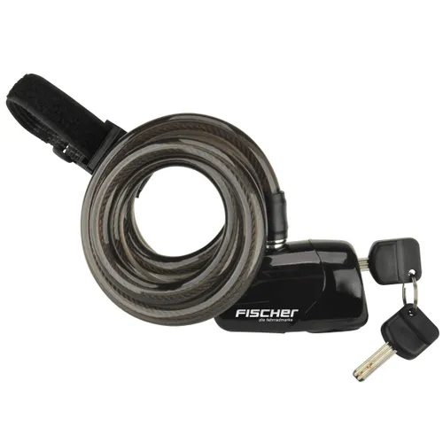 Fischer Coil Cable Lock with Alarm