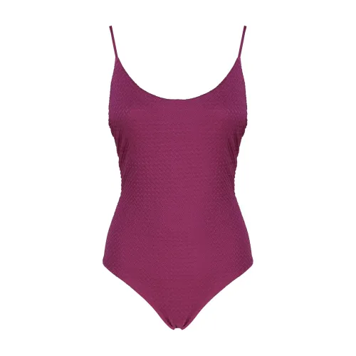 Fisico , One-piece Swimsuit ,Purple female, Sizes: