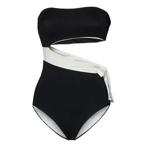 Fisico , Women's Clothing Swimwear Black Ss24 ,Black female, Sizes: