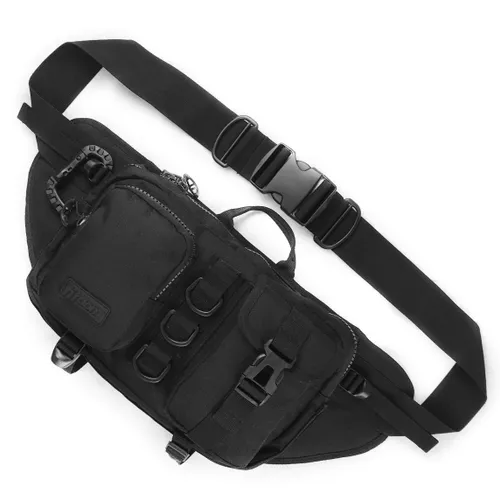 Fitdom Tactical Sling Bag for Men. Made from Heavy Duty