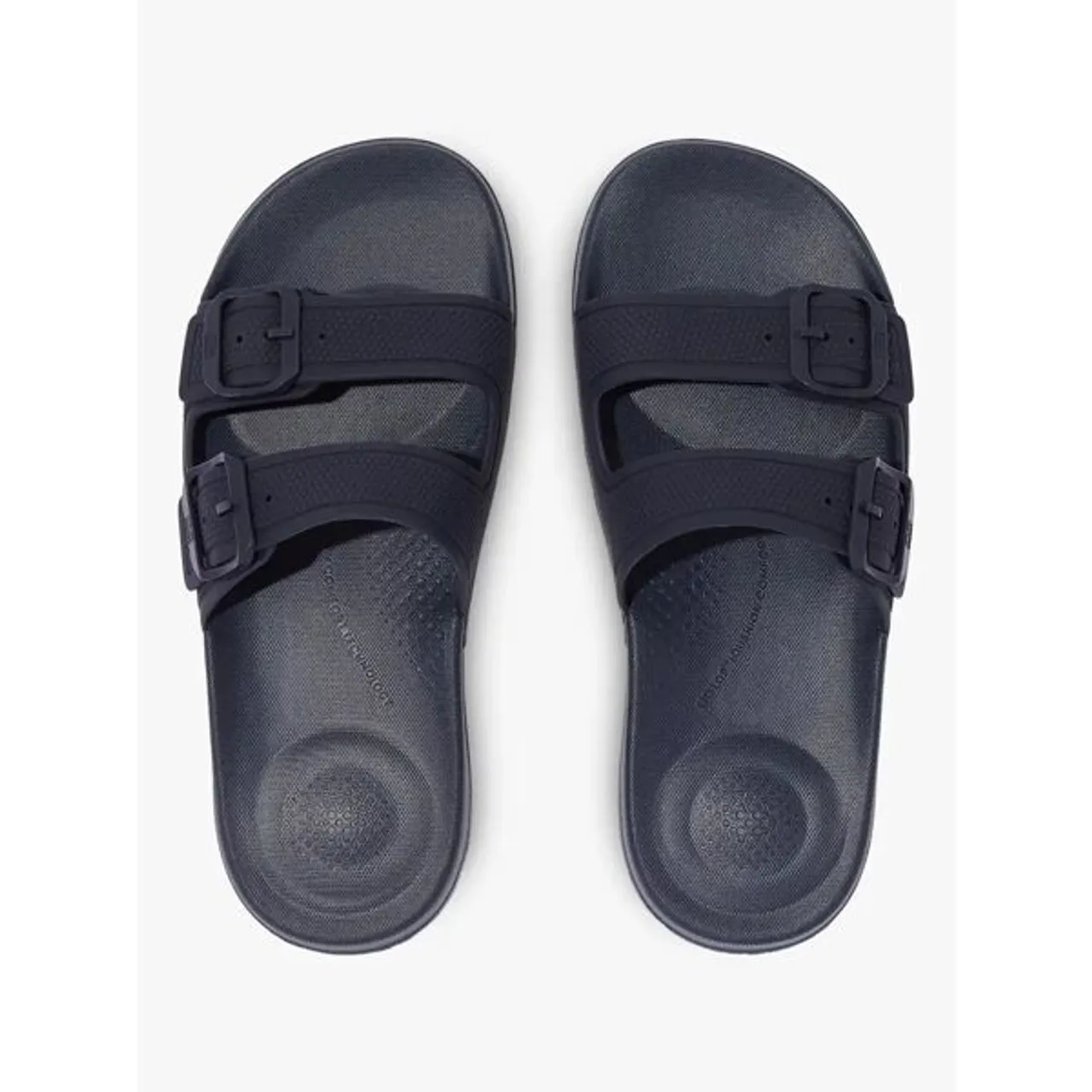FitFlop IQushion Slider Sandals - Midnight Navy - Female