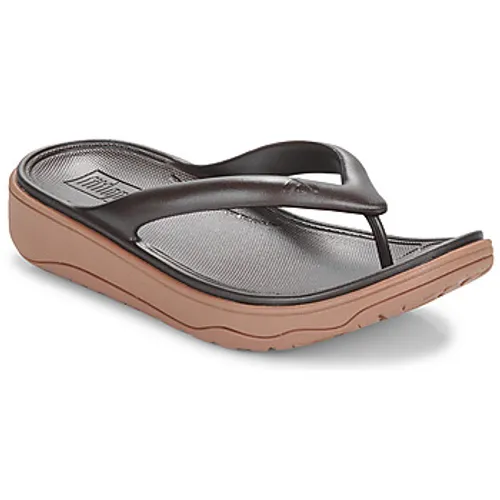 FitFlop  Relieff Metallic Recovery Toe-Post Sandals  women's Flip flops / Sandals (Shoes) in Brown