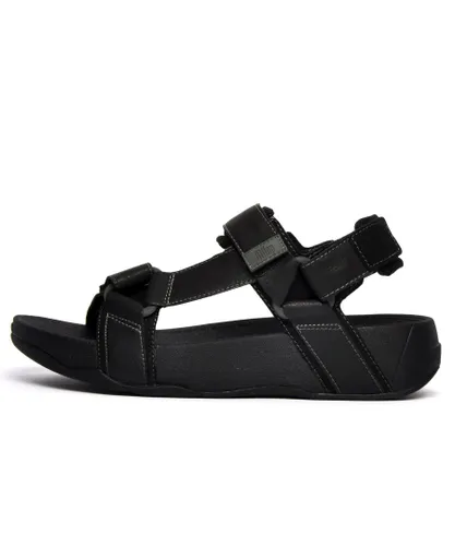 Fitflop Ryker Deluxe Leather Mens - Black