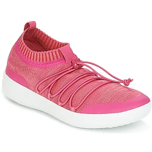 FitFlop  UBERKNITW SLIP-ON GRILLE SNEAKERS  women's Shoes (Trainers) in Pink