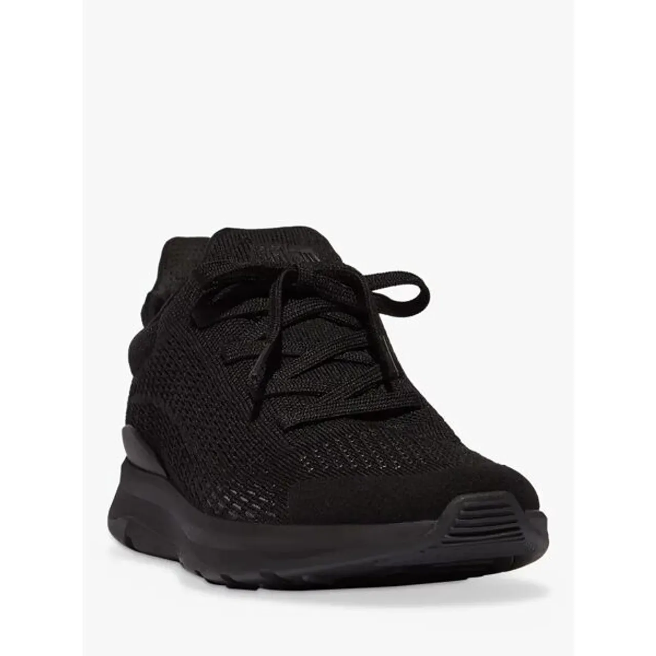 FitFlop Vitmain Knitted Trainers - All Black - Female