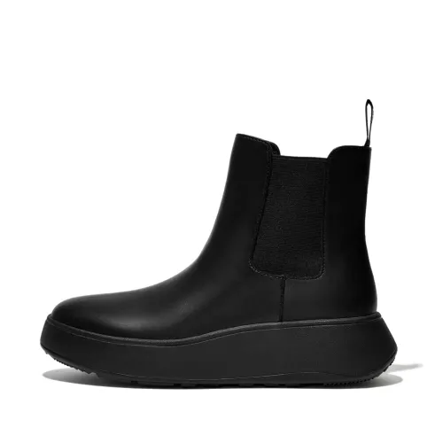 Fitflop Women's F-Mode Leather Flatform Chelsea Boots