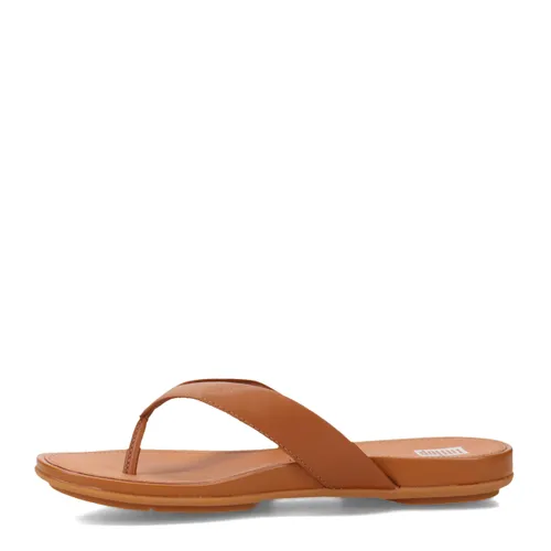 Fitflop Women's Gracie Leather FLIP-Flops Flat Sandal