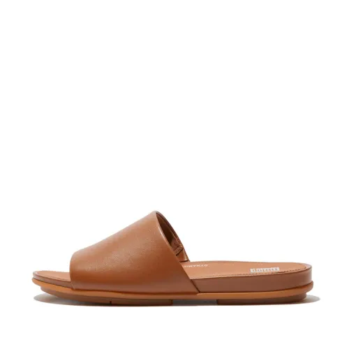 Fitflop Women's Gracie Leather Pool Slides Mule