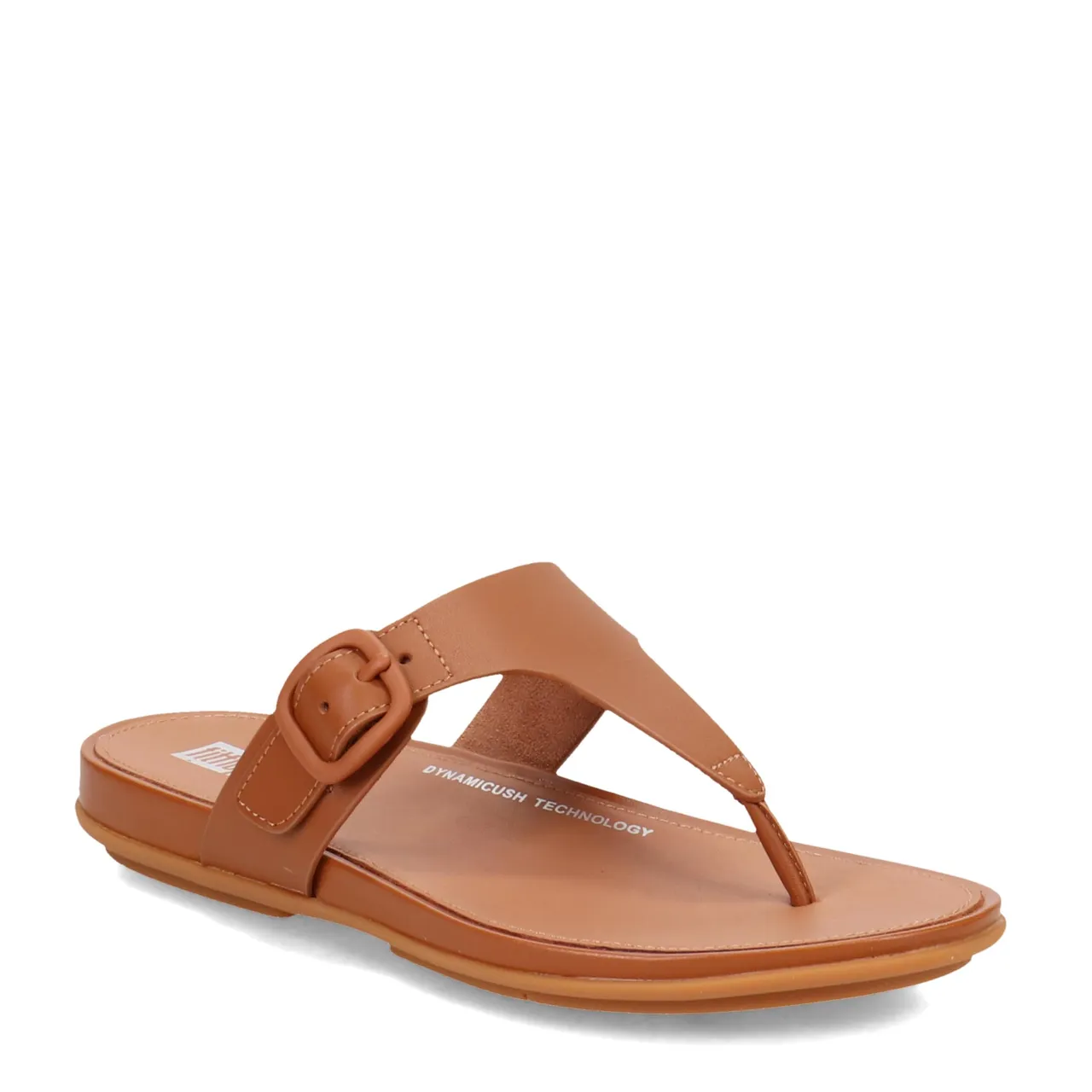 Fitflop Women's Gracie Rubber-Buckle Leather Toe-Post