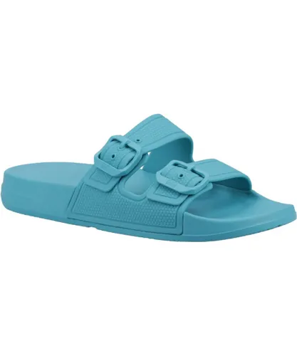 Fitflop Womens iQUSHION Mule Ladies Summer - Teal TPU