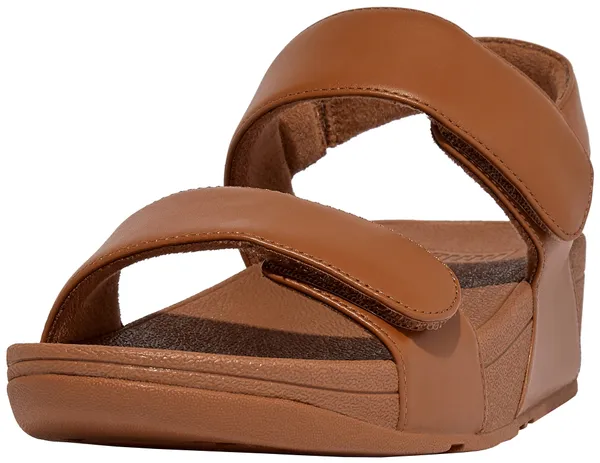 Fitflop Women's LULU Adjustable Leather Back-Strap Sandals