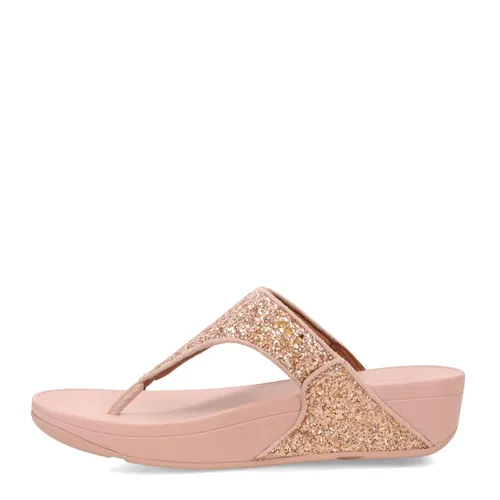 Fitflop Women's LULU Glitter Toe-Thongs Sandal