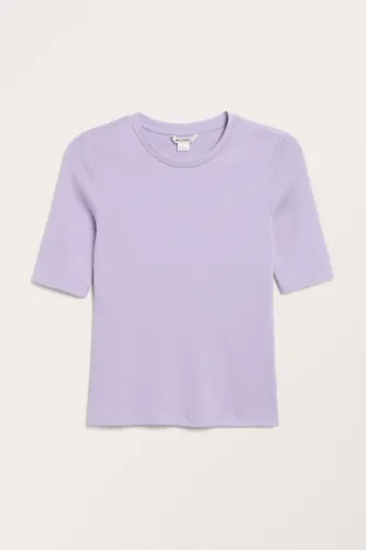 Fitted soft t-shirt - Purple