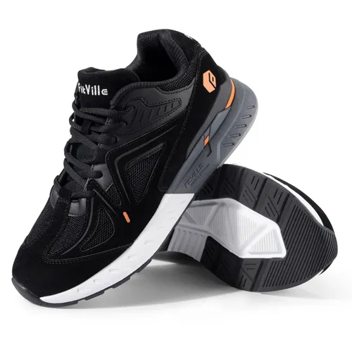 FitVille Womens Extra Wide Fit Trainers Ladies Walking