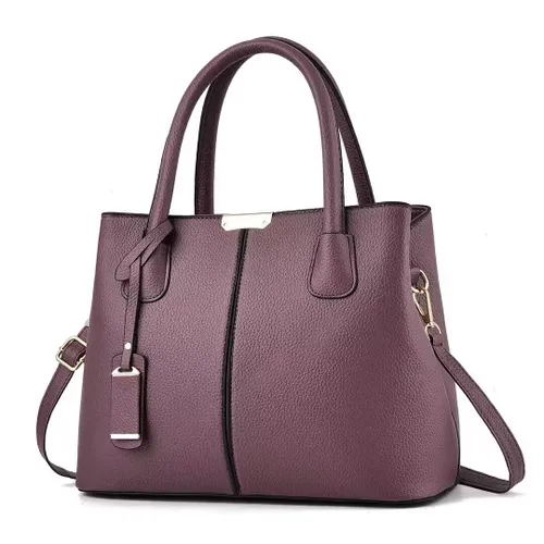 FiveloveTwo Women Classy Satchel Handbag Tote Purse Handle